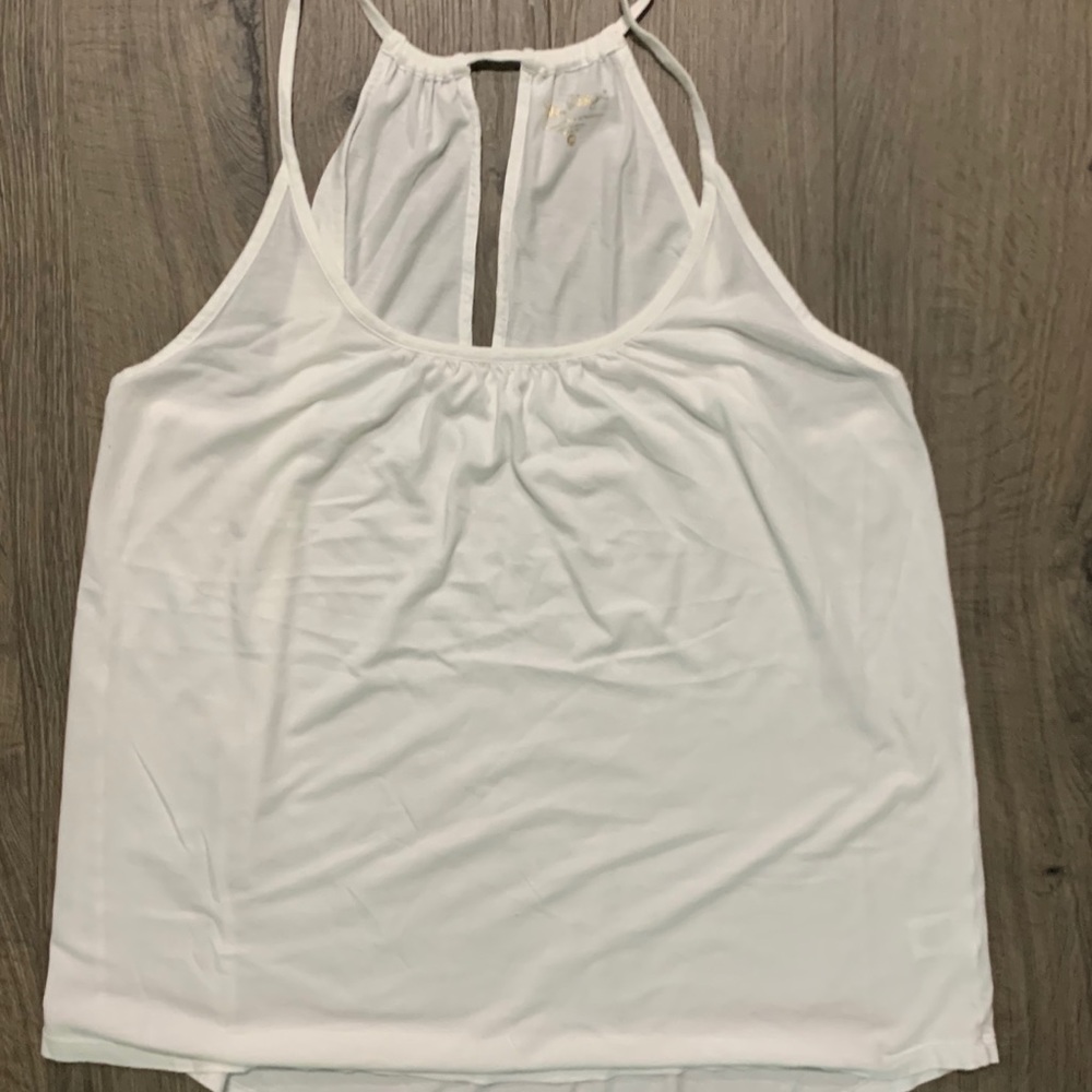 White Lilly Tank Top
